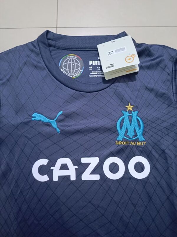Marseille away kids kit