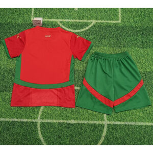 Morocco Home Kid Kits Youth Apparels Soccer