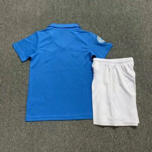 Napoli Home Kids Retro Kits Maradona Children Shirt Football Jerseys