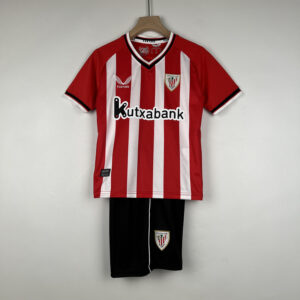 Kids Athletic Bilbao Home Soccer Jerseys