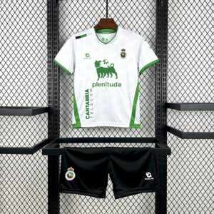 Racing de Santander Home Kid Kits Youth Apparels