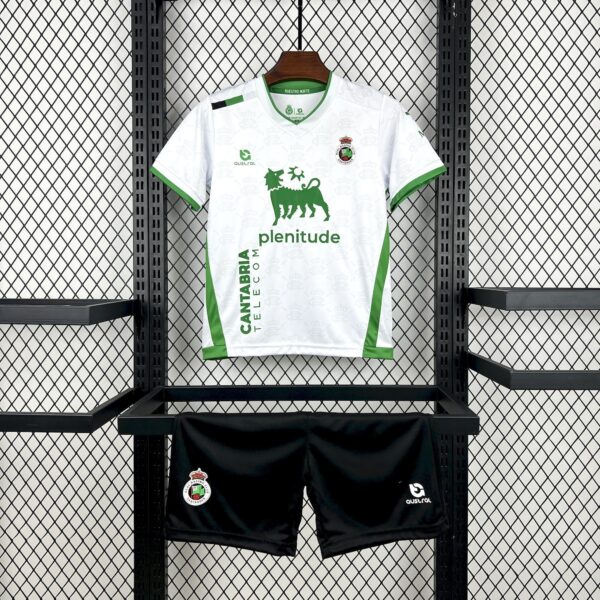 Racing de Santander Home Kid Kits Youth Apparels