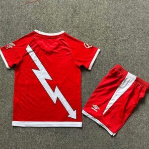 Rayo Vallecano Away Kid Kits Youth Apparels Soccer
