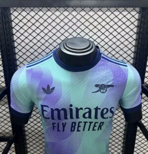 Arsenal 2024-25 Third Away Jersey– Player Versi