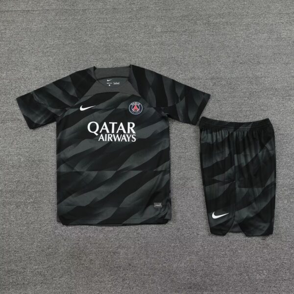 PSG Goalkeeper Black Soccer Jerseys