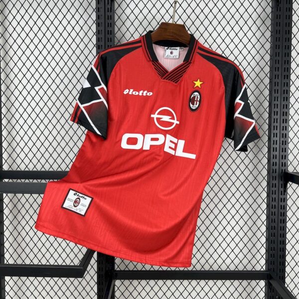AC Milan Away Retro Kit Vintage Shirt