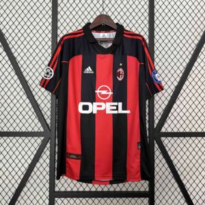 AC Milan Home Retro Kit Vintage Shirt Best Wholesale