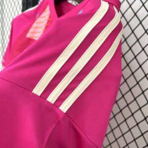 Flamengo Goalkeeper Pink Shirt Football Uniform