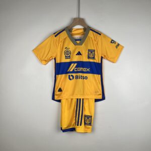 Kids Tigres UANL Home Soccer Jerseys