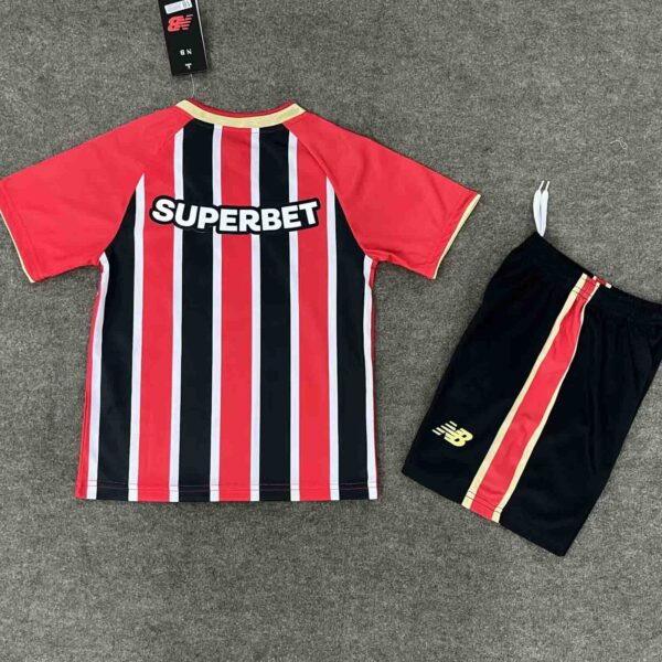 Sao Paulo Away Kid Kits Youth Apparels