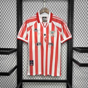 Athletic Bilbao Home Retro Kit Football Apparel