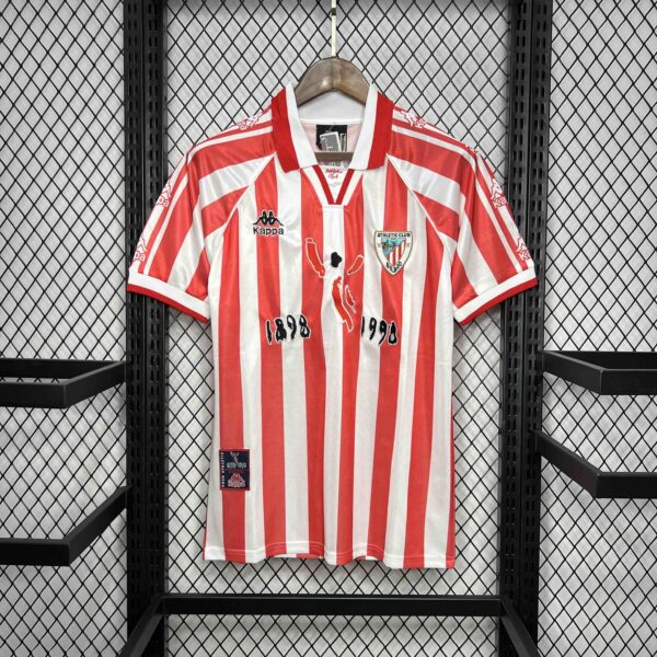 Athletic Bilbao Home Retro Kit Football Apparel