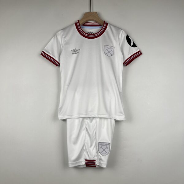 Kids West Ham United Away Soccer Jersey