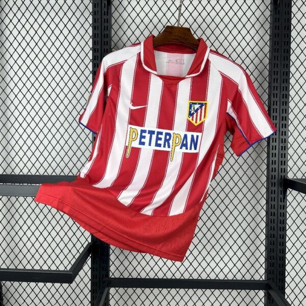 Atletico Madrid Home Retro Kit Vintage Shirt