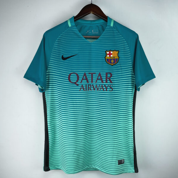 Barcelona Third green retro jersey