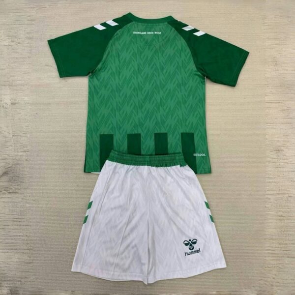 Werder Bremen Home Kid Kits Youth Apparels Soccer