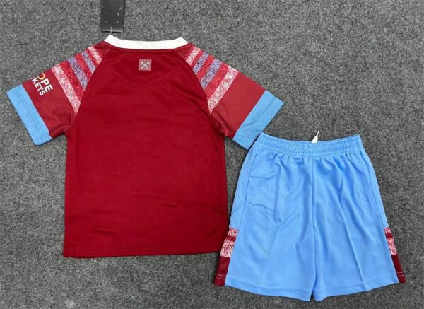 West Ham home kids kit