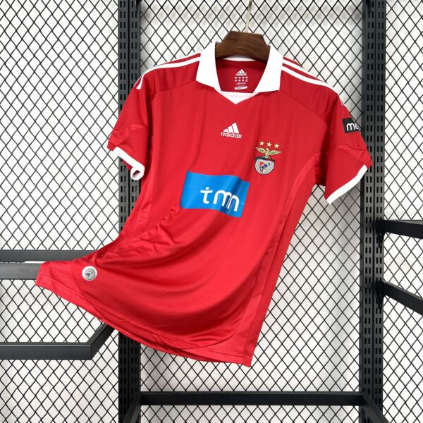 Benfica Home Kit Vintage Football T-Shirt
