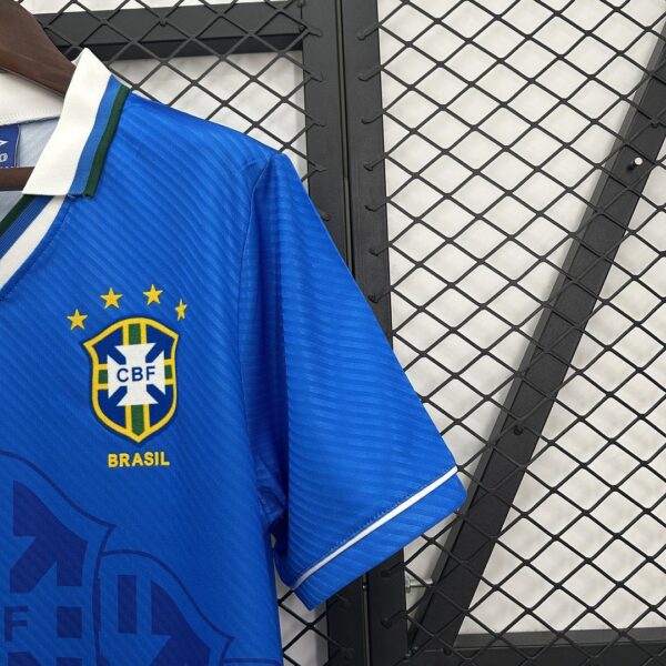 Brazil Away Retro Kit Vintage Shirt