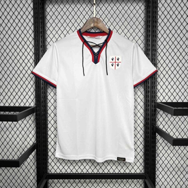 Cagliari Retro Kit Football Uniform
