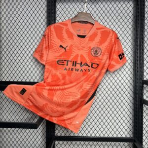 Manchester City Orange Goalkeeper Kit Sport