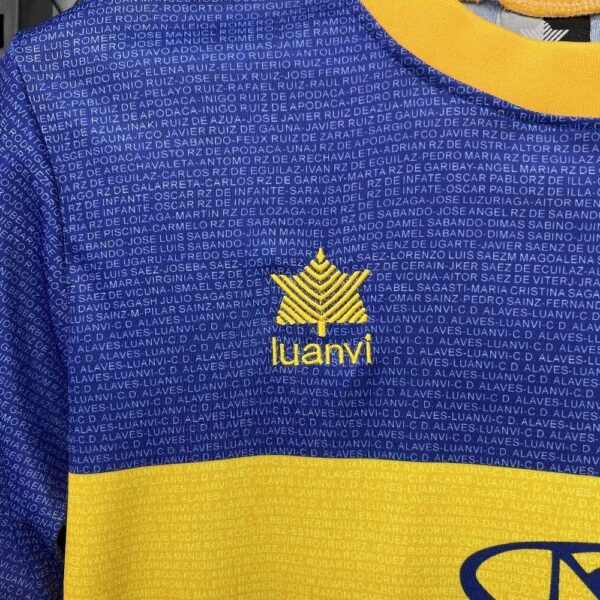 Deportivo Alaves Retro Champions League Final Vintage Shirt