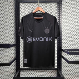Dortmund Black Retro Kit Vintage Shirt Football