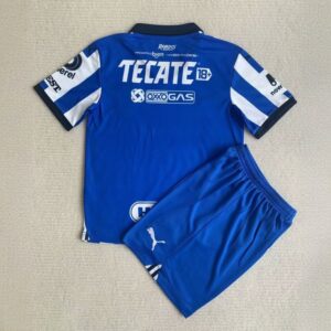 Rayados Monterrey Home Kids Kits Children Shirt Soccer Jerseys