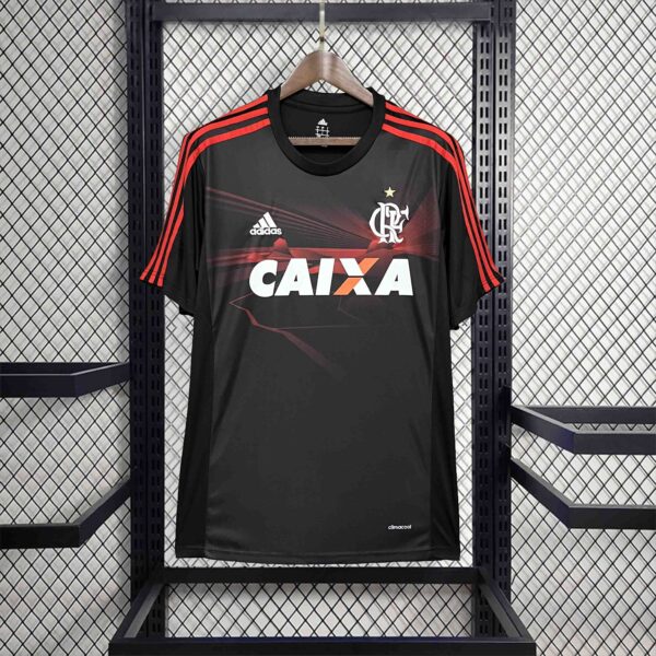 Flamengo Black Retro Kit Vintage Shirt Football