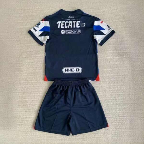 Rayados Monterrey Third Kids Kits Children Shirt Soccer Jerseys