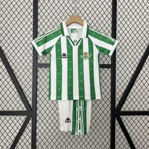Real Betis Home Retro Kid Kits Youth Apparels