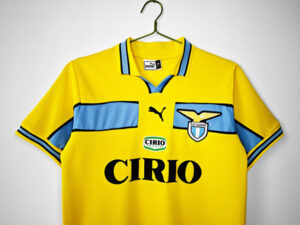 Lazio Away Retro Kit Vintage Shirt Soccer