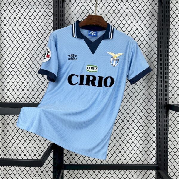 Lazio Home Retro Kit Vintage Shirt