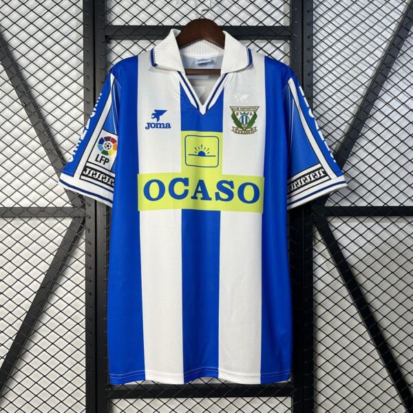 Leganes Home Retro Kit Vintage Shirt Soccer