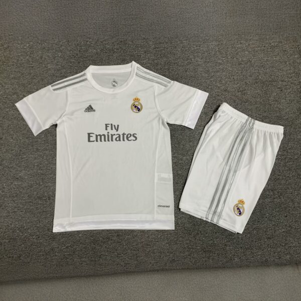 Real Madrid Home Retro Kids Kits Children Sets Football