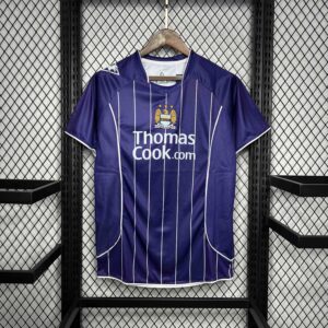 Manchester City Away Retro Kit Football Uniform
