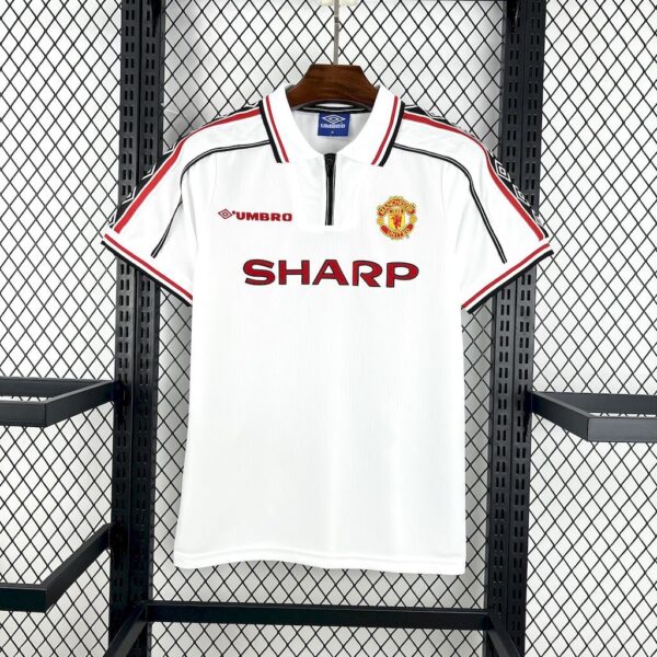 Manchester United Commemorative Retro Kit Vintage T-Shirt Soccer