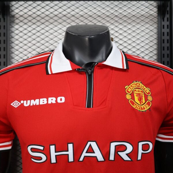 Manchester United Home Retro Kit Player Version Shirt