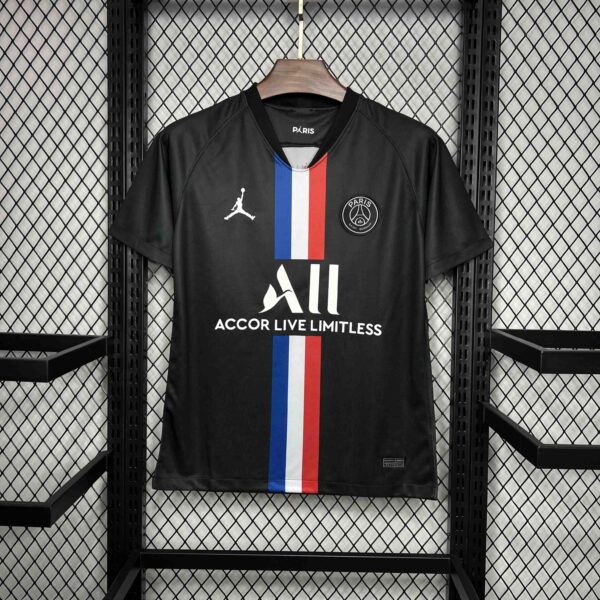PSG Retro Black Kit Vintage Uniform