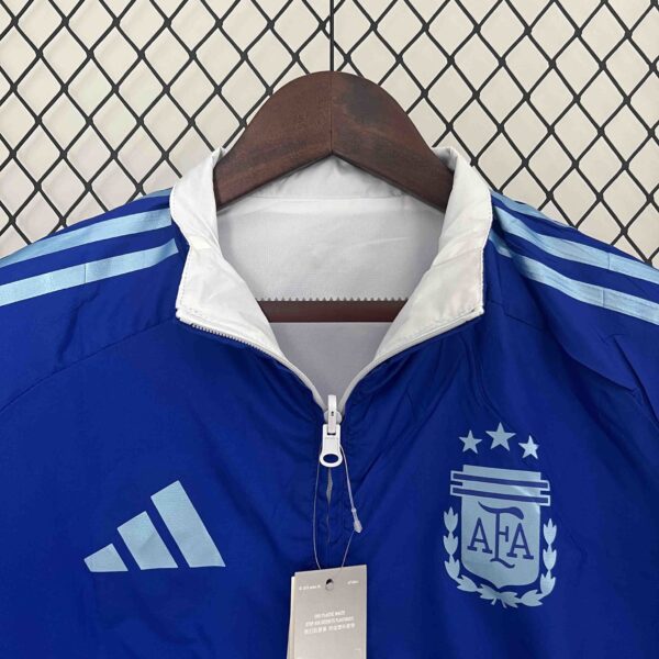 2024 Argentina Trench Coat Reversible Windbreaker Double-Sides Jacket Soccer AAA
