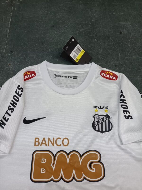 Santos Home Retro Kids Kit Soccer Jersey