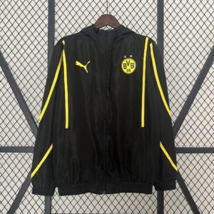 Dortmund BVB Black Windbreaker