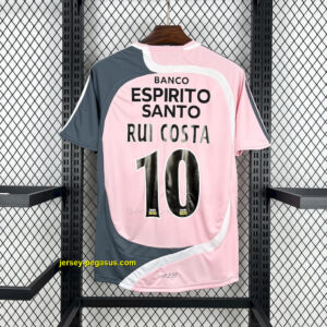 Benfica 2007-08 Away Retro Jersey (With sponsor10#RUI COSTA)