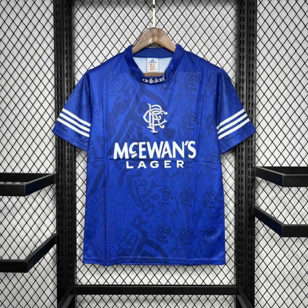 Rangers Home Retro Kit Football Uniform