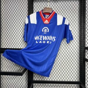 Rangers Home Retro Kit Vintage Shirt Sport
