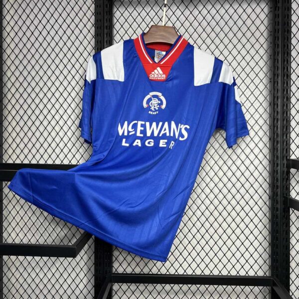 Rangers Home Retro Kit Vintage Shirt Sport