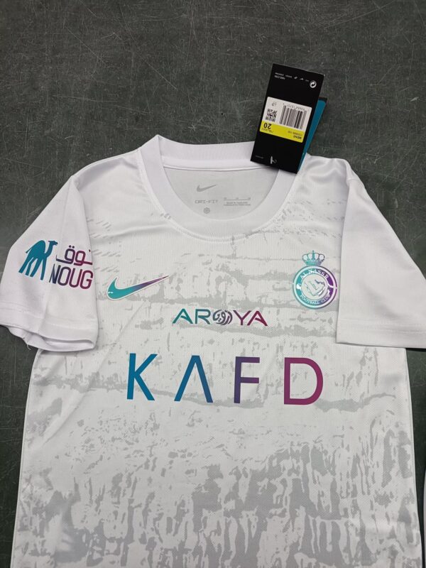 Saudi Al-Nassr Third Kids Kit Football Jersey