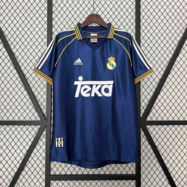 Real Madrid Third Retro Kit Soccer Uniform