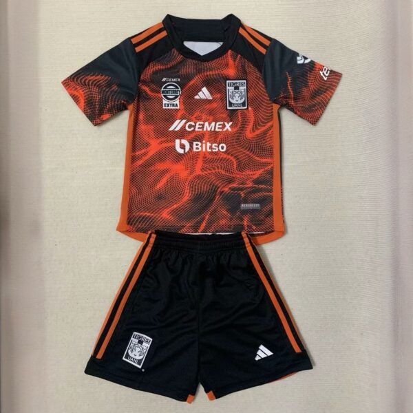 Tigres UANL Third Kids Kits Children Sets Soccer Jerseys