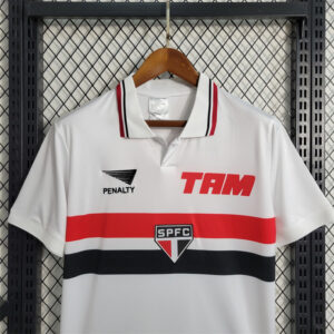 Retro Sao Paulo home Soccer Jerseys